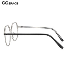 Load image into Gallery viewer, 53837 Oversized Square Anti Blue Light Metal Optical Glasses Frames Men Women Computer Eyeglasses