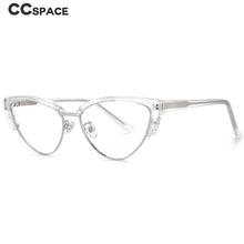 Load image into Gallery viewer, 53840 Vintage Cat Eye Anti Blue Light Optical Eyebrow Glasses Frames Men Women Computer Eyeglasses