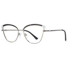 Load image into Gallery viewer, 53845 Retro Cat Eye Women Metal Anti Blue Light Optical Glasses Frames Computer Eyeglasses