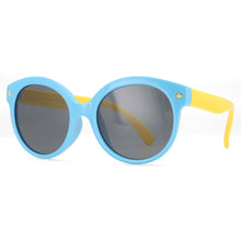 Load image into Gallery viewer, 53853 Kids Polarized Sunglasses Round Cute Shades Uv400 Vintage Glasses