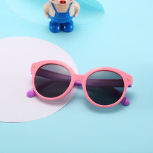 Load image into Gallery viewer, 53853 Kids Polarized Sunglasses Round Cute Shades Uv400 Vintage Glasses
