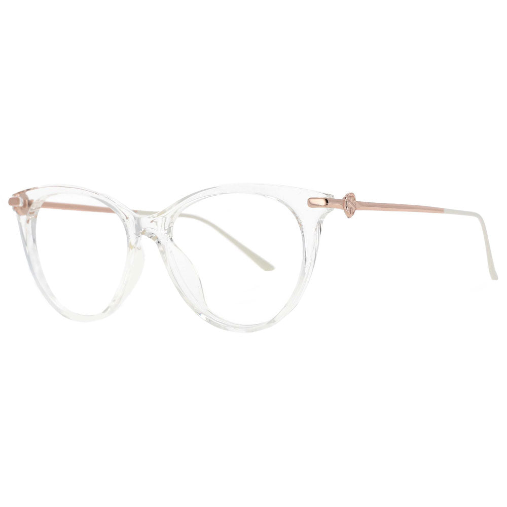 53860 Retro Cat Eye Women Anti Blue Light Optical Glasses Frames Leopard Print TR90 Computer Eyeglasses