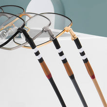 Load image into Gallery viewer, 53862 Brand Frame Anti Blue Light Metal Optical Glasses Frames Stripe Leg Men Women Computer Eyeglasses