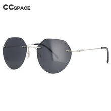 Load image into Gallery viewer, 53864 Rimless Polarized Sunglasses Night Vision Goggles Photochromic Sunglasses Men Women Shades Uv400 Vintage Glasses