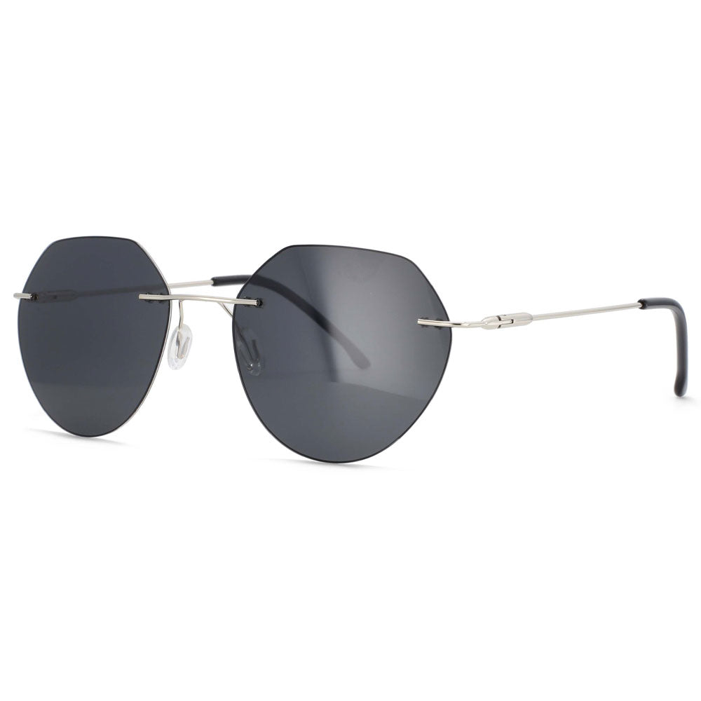 53864 Rimless Polarized Sunglasses Night Vision Goggles Photochromic Sunglasses Men Women Shades Uv400 Vintage Glasses