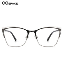 Load image into Gallery viewer, 53869 Square Metal Glasses Frames Anti Blue Light Optical Women Computer Eyeglasses