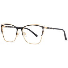 Load image into Gallery viewer, 53869 Square Metal Glasses Frames Anti Blue Light Optical Women Computer Eyeglasses