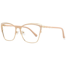 Load image into Gallery viewer, 53869 Square Metal Glasses Frames Anti Blue Light Optical Women Computer Eyeglasses