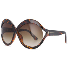 Load image into Gallery viewer, 53873 Oversized Sunglasses Women Shades Uv400 Vintage Glasses
