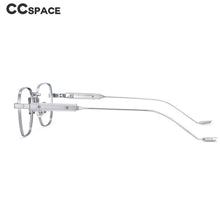 Load image into Gallery viewer, 53876 Small Frame Punk Metal Anti Blue Light Optical Glasses Frames Men Women Computer Eyeglasses