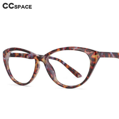 53879 Retro Anti Blue Light Glasses Frames Leopard Cat Eye Women Computer Eyeglasses