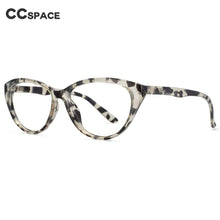 Load image into Gallery viewer, 53879 Retro Anti Blue Light Glasses Frames Leopard Cat Eye Women Computer Eyeglasses