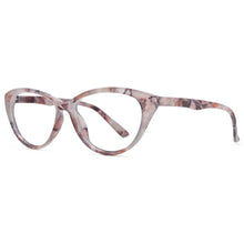 Load image into Gallery viewer, 53879 Retro Anti Blue Light Glasses Frames Leopard Cat Eye Women Computer Eyeglasses