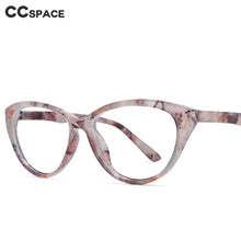 Load image into Gallery viewer, 53879 Retro Anti Blue Light Glasses Frames Leopard Cat Eye Women Computer Eyeglasses