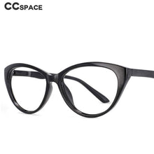 Load image into Gallery viewer, 53879 Retro Anti Blue Light Glasses Frames Leopard Cat Eye Women Computer Eyeglasses