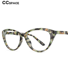 Load image into Gallery viewer, 53879 Retro Anti Blue Light Glasses Frames Leopard Cat Eye Women Computer Eyeglasses