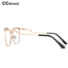 Load image into Gallery viewer, 53886 Cat Eye Eyebrow Optical Metal Glasses Frames Anti Blue Light Men Women Computer Eyeglasses