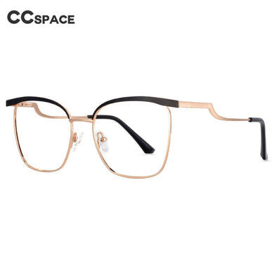 53886 Cat Eye Eyebrow Optical Metal Glasses Frames Anti Blue Light Men Women Computer Eyeglasses