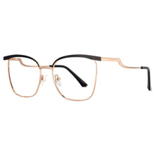 Load image into Gallery viewer, 53886 Cat Eye Eyebrow Optical Metal Glasses Frames Anti Blue Light Men Women Computer Eyeglasses