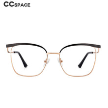 Load image into Gallery viewer, 53886 Cat Eye Eyebrow Optical Metal Glasses Frames Anti Blue Light Men Women Computer Eyeglasses