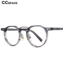 Load image into Gallery viewer, 53894 Retro Round Acetate Optical Glasses Frames Men Women Computer Eyeglasses