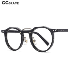 Load image into Gallery viewer, 53894 Retro Round Acetate Optical Glasses Frames Men Women Computer Eyeglasses
