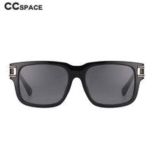 Load image into Gallery viewer, 53925 Big Frame Men Sunglasses Square Women Shades Uv400 Vintage Glasses