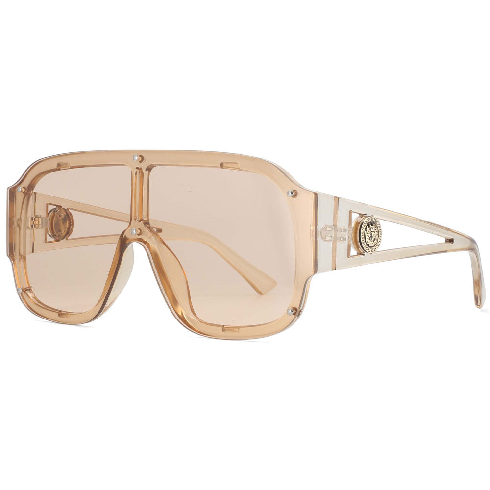 53926 Oversized  Sunglasses Men Women Brand Shades Uv400 Vintage Glasses