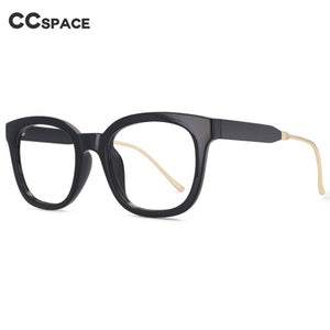 53930 Retro Square Leopard Glasses Frames Anti Blue Light Men Women Computer Eyeglasses