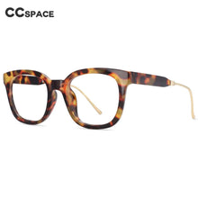 Load image into Gallery viewer, 53930 Retro Square Leopard Glasses Frames Anti Blue Light Men Women Computer Eyeglasses