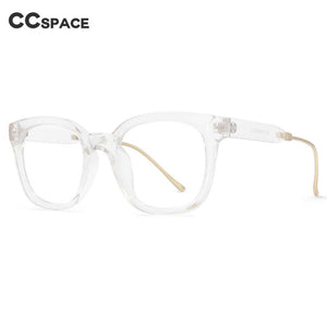 53930 Retro Square Leopard Glasses Frames Anti Blue Light Men Women Computer Eyeglasses