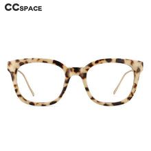 Load image into Gallery viewer, 53930 Retro Square Leopard Glasses Frames Anti Blue Light Men Women Computer Eyeglasses