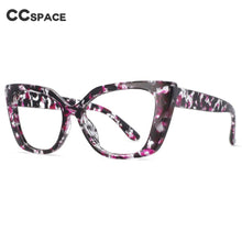 Load image into Gallery viewer, 53931 TR90 Anti Blue Light Cat Eye Glasses Frames Women Floral Computer Eyeglasses