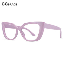 Load image into Gallery viewer, 53931 TR90 Anti Blue Light Cat Eye Glasses Frames Women Floral Computer Eyeglasses