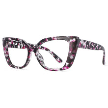 Load image into Gallery viewer, 53931 TR90 Anti Blue Light Cat Eye Glasses Frames Women Floral Computer Eyeglasses
