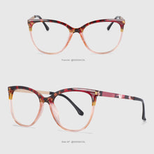 Load image into Gallery viewer, 53935 Acetate Optical Glasses Frames Round Men Women Leopard Computer Eyeglasses