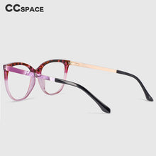 Load image into Gallery viewer, 53935 Acetate Optical Glasses Frames Round Men Women Leopard Computer Eyeglasses
