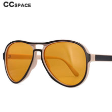 Load image into Gallery viewer, 53940 Oversized Women Sunglasses Pilot Men Shades Uv400 Vintage Glasses