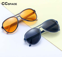 Load image into Gallery viewer, 53940 Oversized Women Sunglasses Pilot Men Shades Uv400 Vintage Glasses