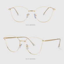 Load image into Gallery viewer, 53945 Men Women Metal Anti Blue Light Optical Glasses Frames Computer Eyeglasses