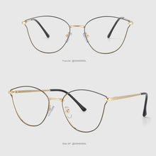 Load image into Gallery viewer, 53945 Men Women Metal Anti Blue Light Optical Glasses Frames Computer Eyeglasses