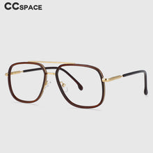 Load image into Gallery viewer, 53947 Plastic Titanium Men Women Anti Blue Light Glasses Frames TR90 Computer Eyeglasses