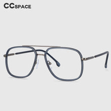 Load image into Gallery viewer, 53947 Plastic Titanium Men Women Anti Blue Light Glasses Frames TR90 Computer Eyeglasses