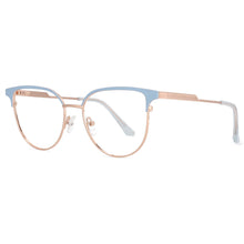 Carica l&#39;immagine nel visualizzatore di Gallery, 53950 Women Alloy Glasses Frame Eyebrow Female Square Ultralight Eye Myopia Prescription Eyeglasses