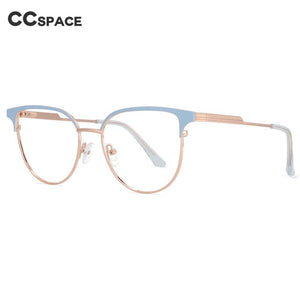 53950 Women Alloy Glasses Frame Eyebrow Female Square Ultralight Eye Myopia Prescription Eyeglasses
