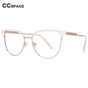 53950 Women Alloy Glasses Frame Eyebrow Female Square Ultralight Eye Myopia Prescription Eyeglasses