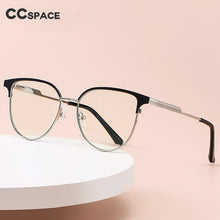 Carica l&#39;immagine nel visualizzatore di Gallery, 53950 Women Alloy Glasses Frame Eyebrow Female Square Ultralight Eye Myopia Prescription Eyeglasses