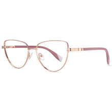Load image into Gallery viewer, 53952 Sexy Cat Eye Anti Blue Light Metal Optical Glasses Frames Men Women Computer Eyeglasses