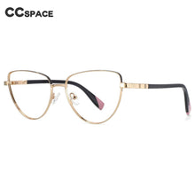 Load image into Gallery viewer, 53952 Sexy Cat Eye Anti Blue Light Metal Optical Glasses Frames Men Women Computer Eyeglasses