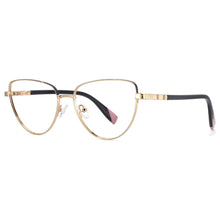 Load image into Gallery viewer, 53952 Sexy Cat Eye Anti Blue Light Metal Optical Glasses Frames Men Women Computer Eyeglasses